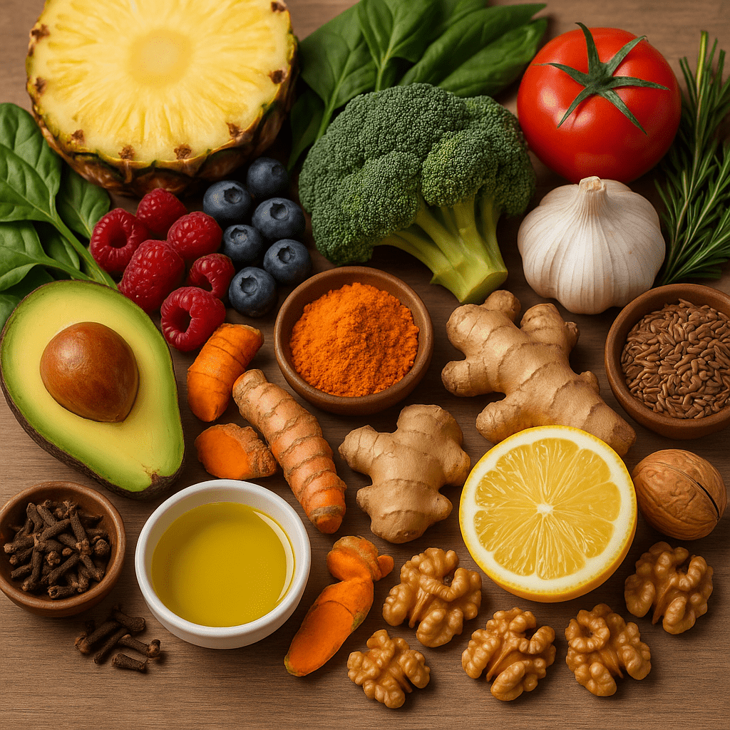 Les meilleures sources végétales d’anti-inflammatoires naturels (selon la science) !