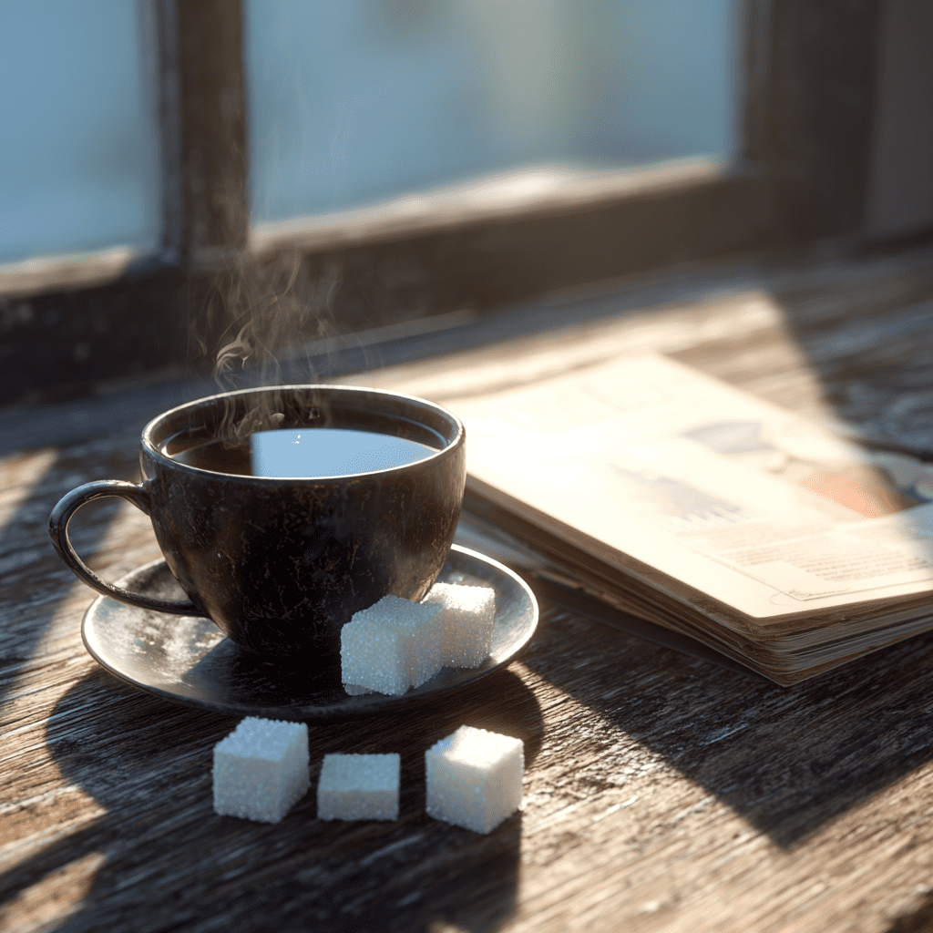 Boire du Café Noir