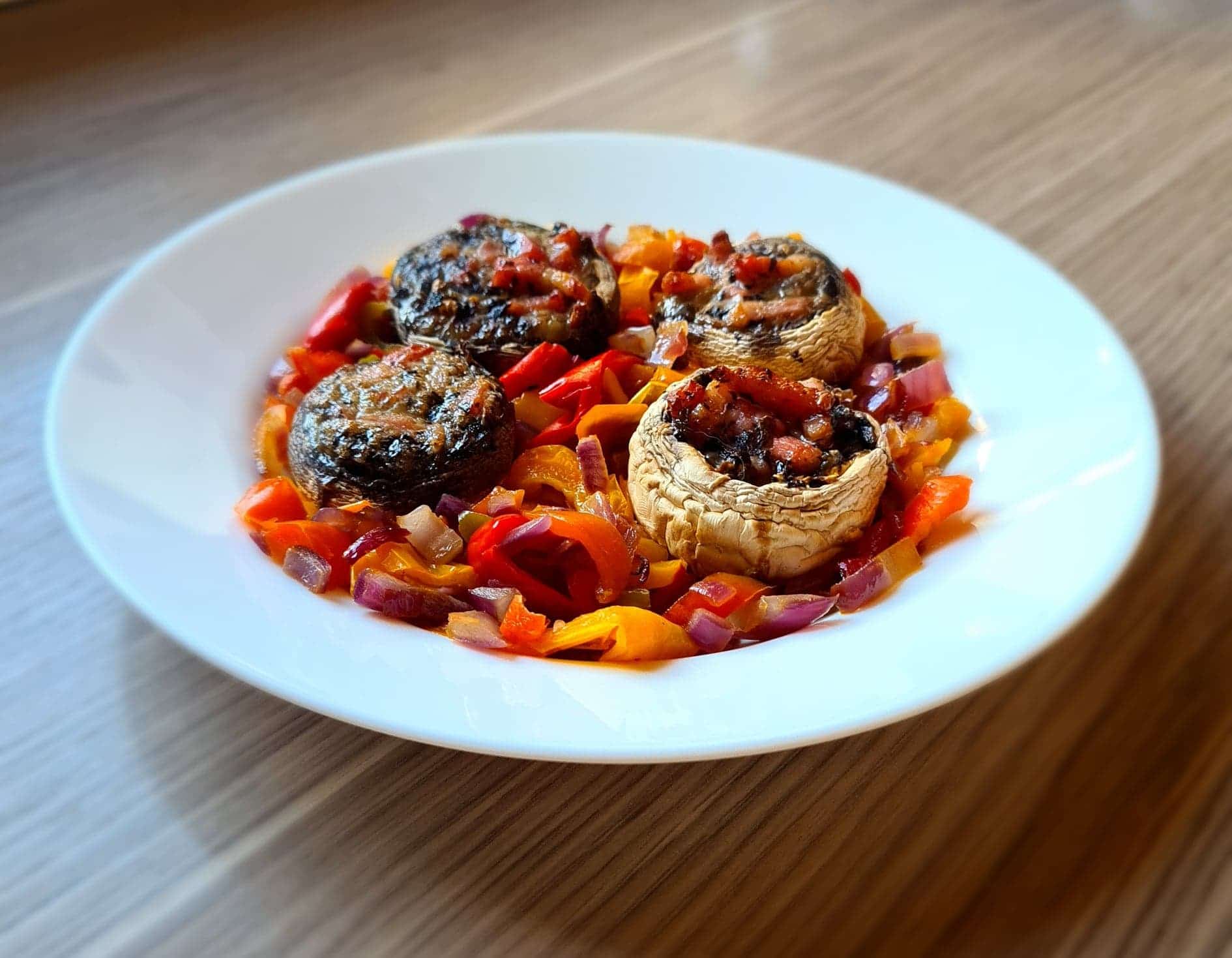 Recette champignons farcis