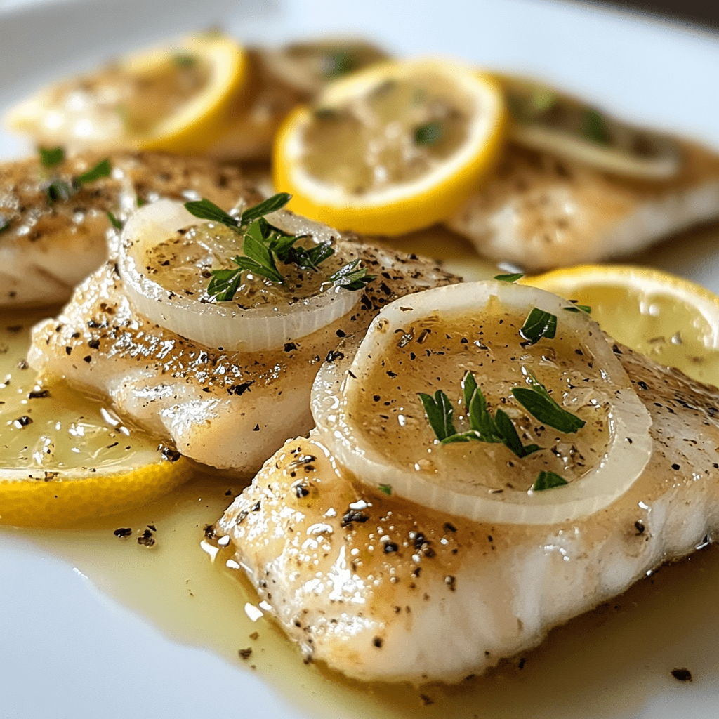La recette du filet de Colin à la sauce au citron !