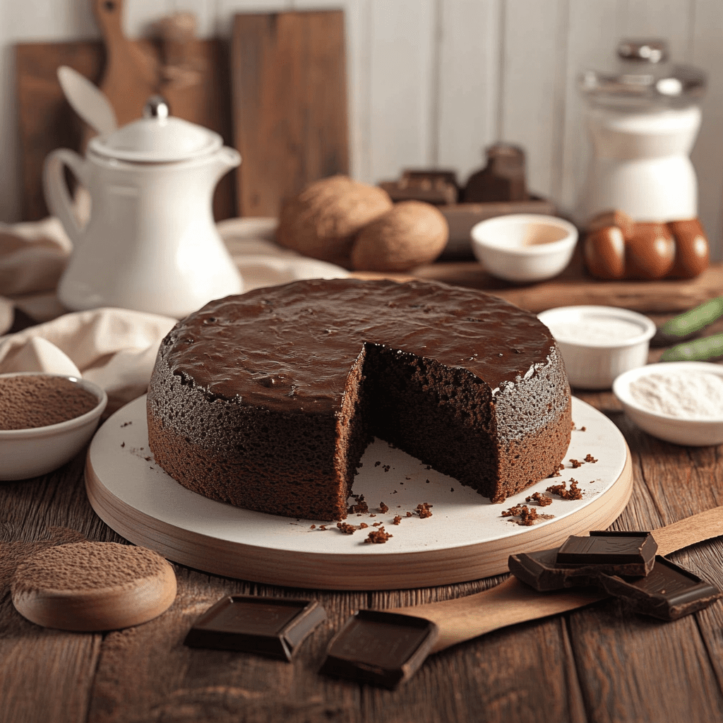 La recette du gâteau au chocolat SANS gluten !