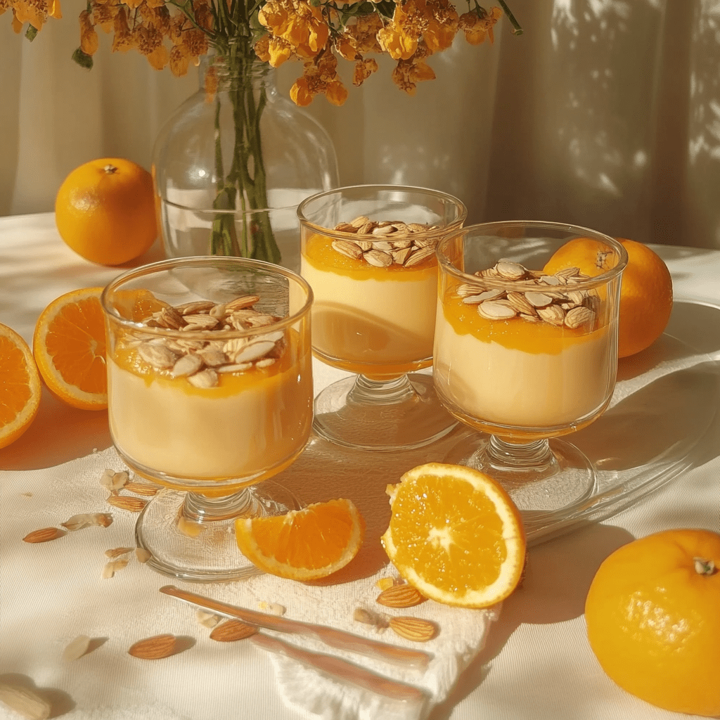 Les Verrines Amandes-Oranges Anti-Inflammatoires !