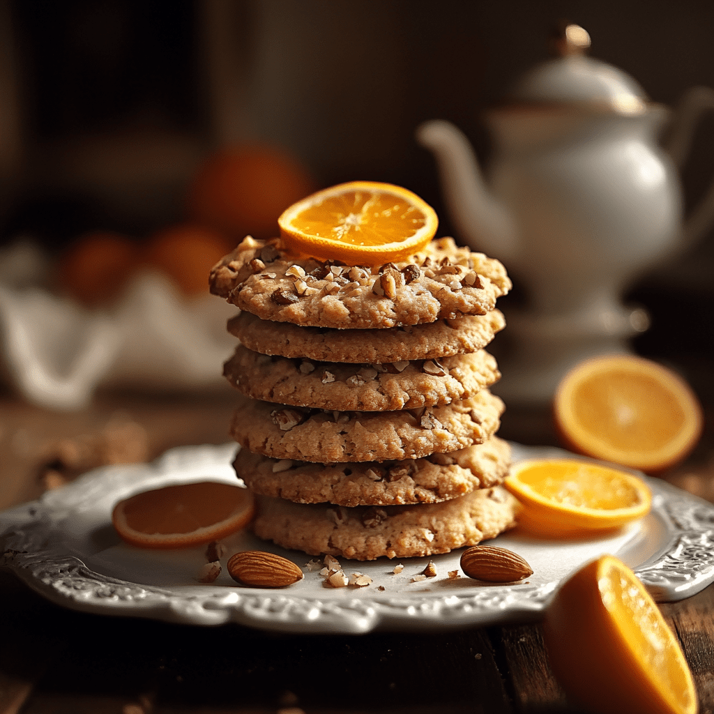 Les biscuits anti-inflammatoires à la noisette et à l'orange !