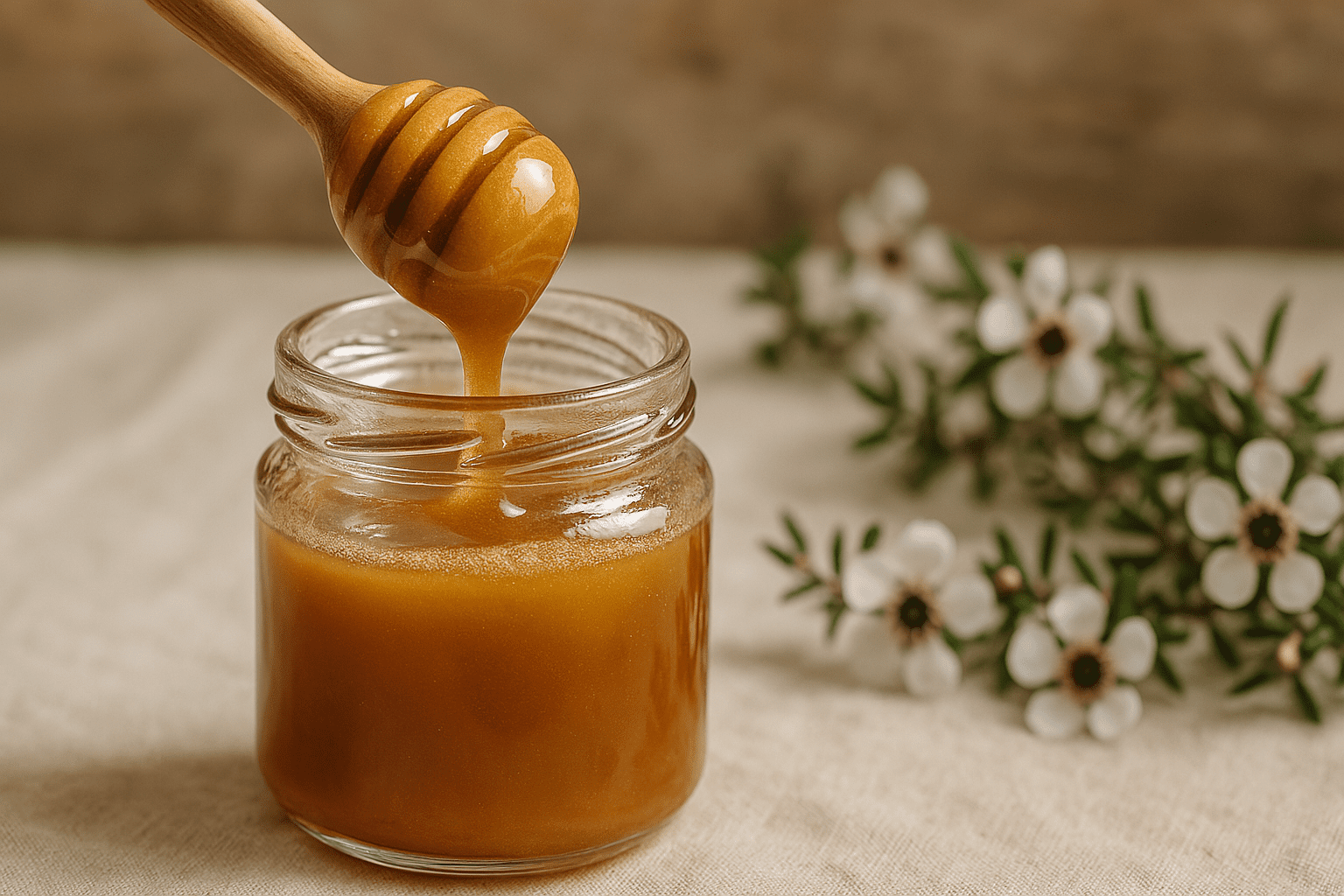 Miel de Manuka Bienfaits, dangers, recommandations
