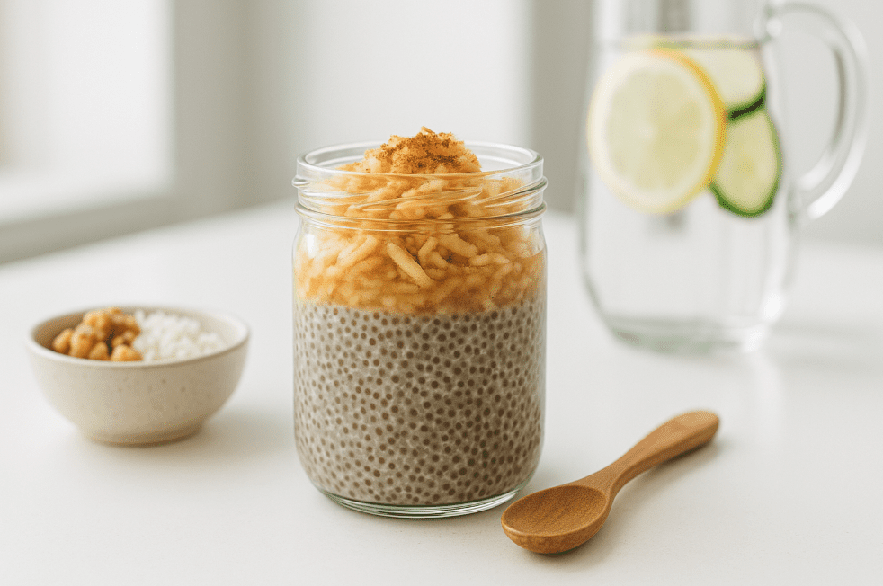Pudding Chia et pomme cannelle