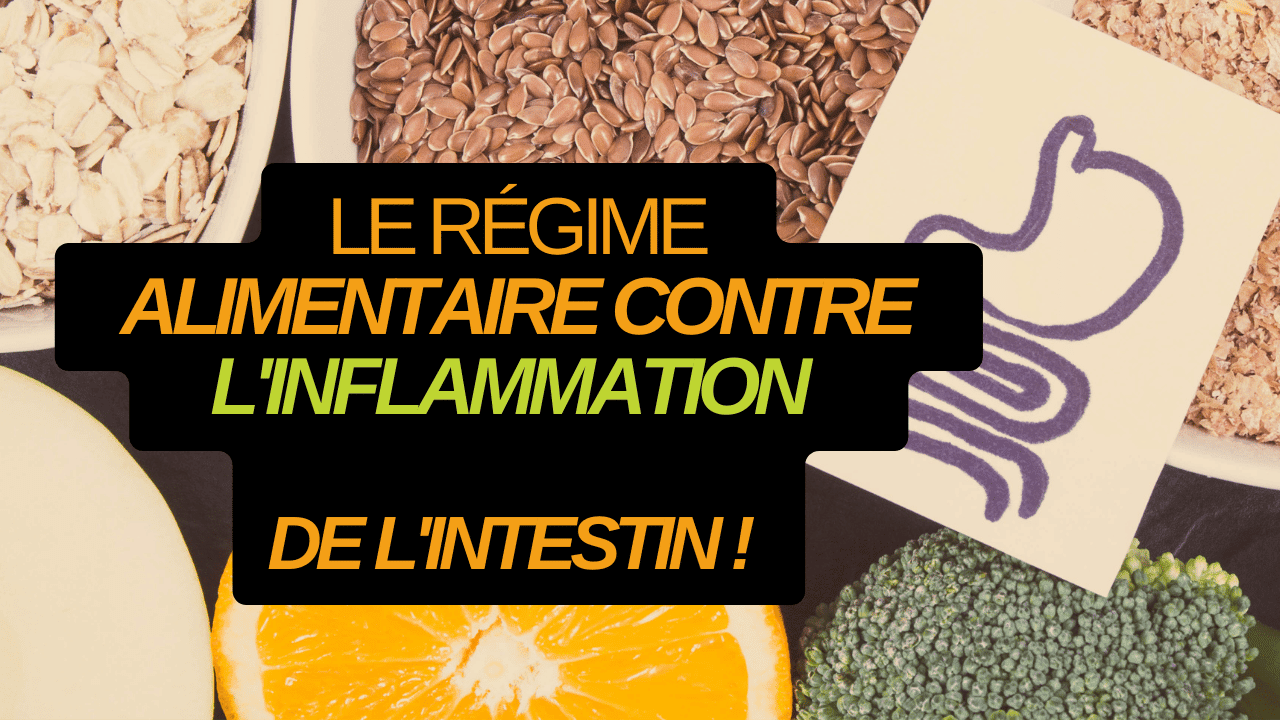 Régime alimentaire contre l'inflammation de l'intestin