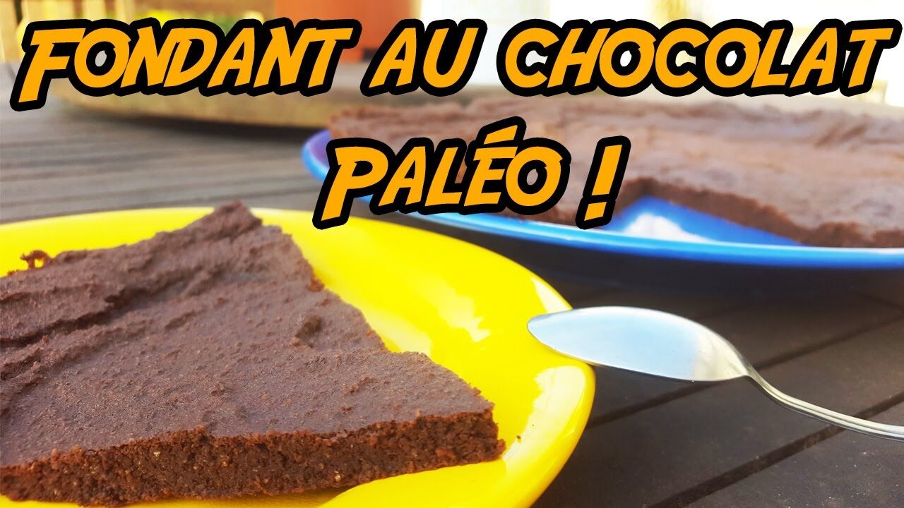 Fondant au chocolat Paléo