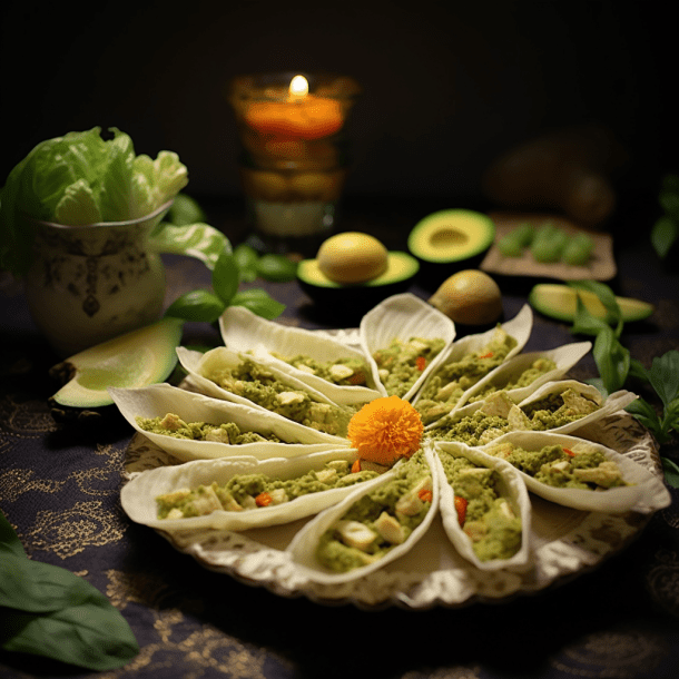 recette anti-inflammatoire des roulés d'endives au guacamole