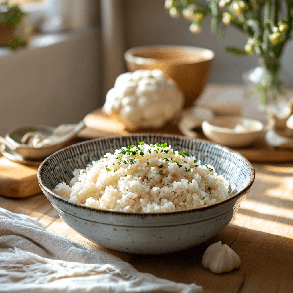 riz de chou-fleur anti-inflammatoire