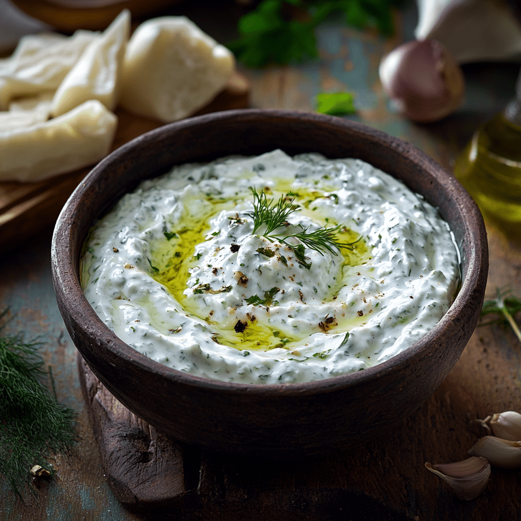 sauce tzatziki anti-inflammatoire