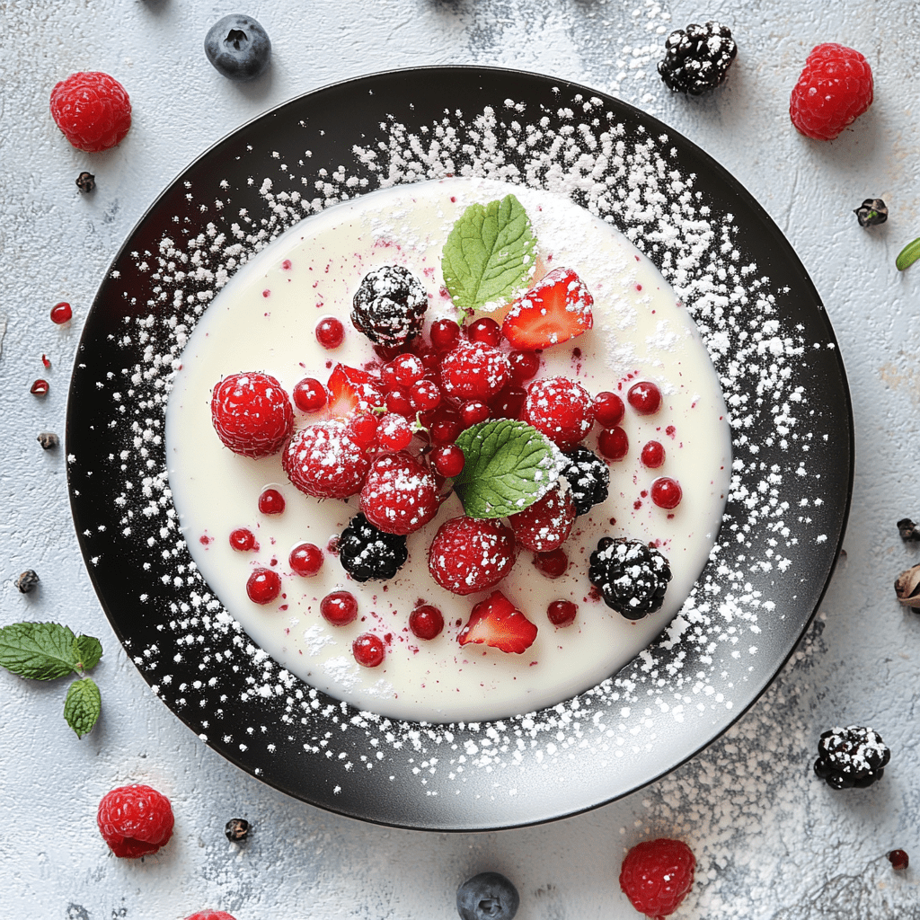 Crème de Coco et Fruits Rouges