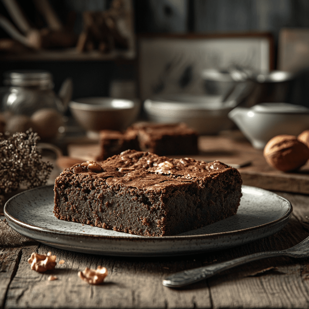 Le Brownie au beurre d'amande paléo