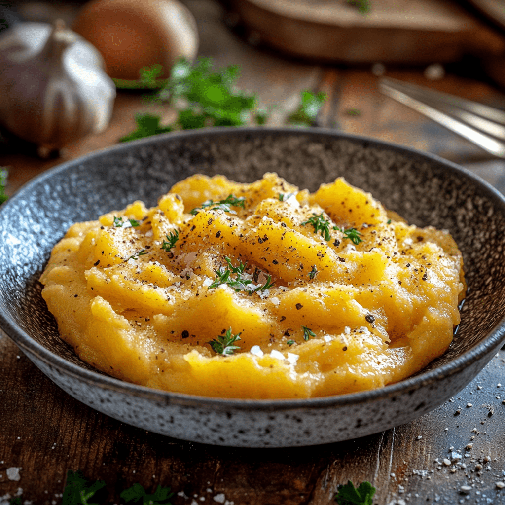 hachis de patate douce