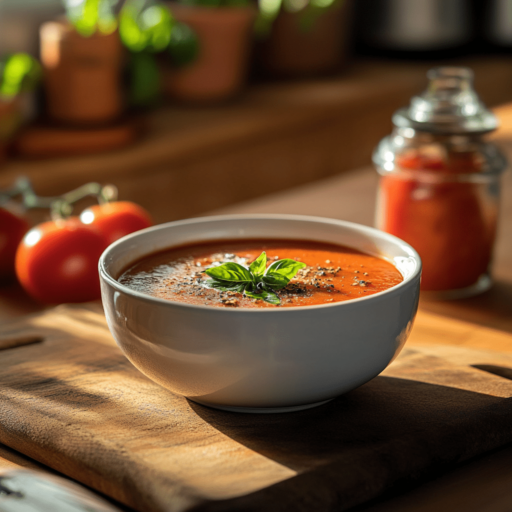 velouté de tomate anti-inflammatoire