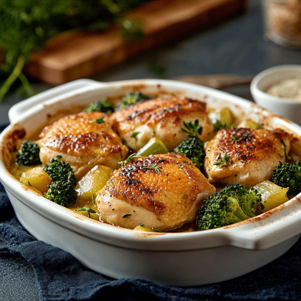 poulet Divan anti-inflammatoire