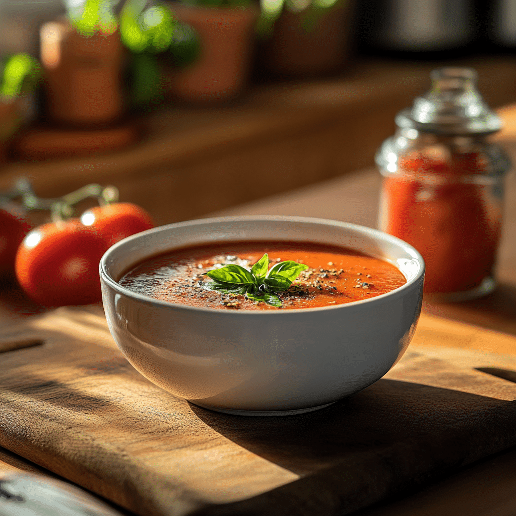 velouté de tomate anti-inflammatoire